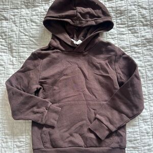 H&M Brown Hooded Sweatshirt
